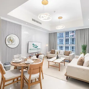 Apartamento Heaven Crest Downtown - And 1 Bedroom 2 Minute Walk To Mall And Burj Khalifa, Dubai